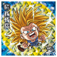 Dragon Ball Super Warrior Sticker Wafer Super A divine dragon that grants wishes [27.Son Gokou(God Rare)]