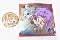 Dragon Ball Super Warrior Sticker Wafer Super A divine dragon that grants wishes [28.Trunks(Normal)]