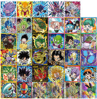 Dragon Ball Super Warrior Sticker Wafer Super A divine dragon that grants wishes [All 35 type set(Full Complete)]