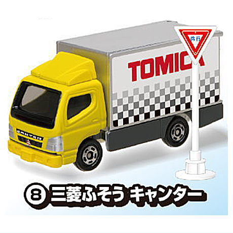 Tomica Road Sign Set Part.10 [8.Mitsubishi Fuso Canter]