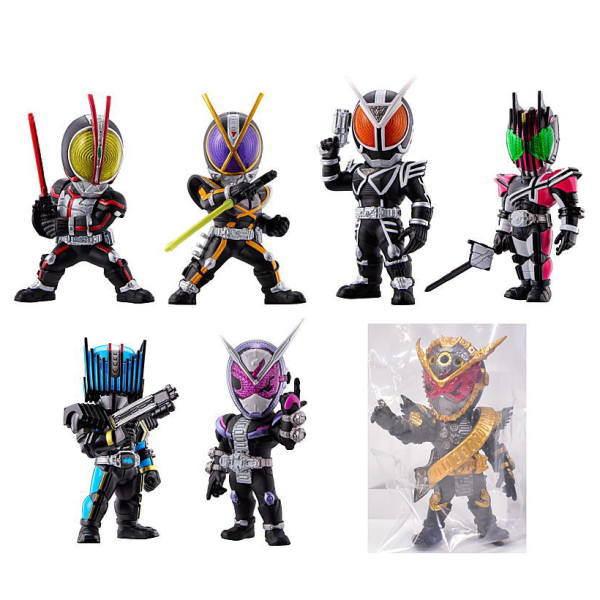 CONVERGE MOTION Kamen Rider Part.3 [All 7 type set(Full Complete)]