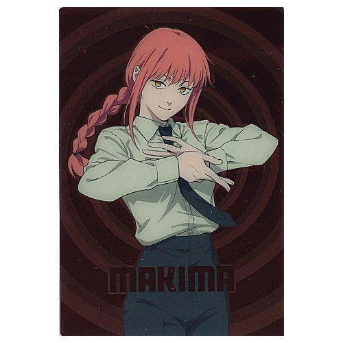 Chainsaw Man Card Wafer [24.Makima (Special Card) (Red foil stamping specification)]