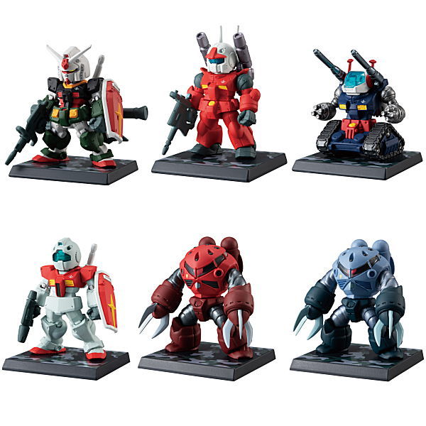 FW GUNDAM CONVERGE #OPERATION JABURO [All 6 type set(Full
