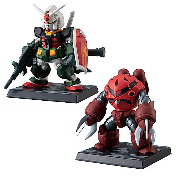 FW GUNDAM CONVERGE #OPERATION JABURO [Assorted 2 type set (1.Gundam (OPERATION JABURO Ver.)/5.Char's Z'Gok (OPERATION JABURO Ver.))]