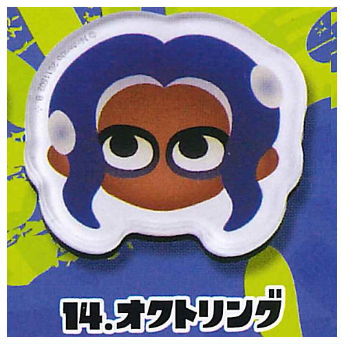 Splatoon 3 Chara Magnets [14.Octoling]