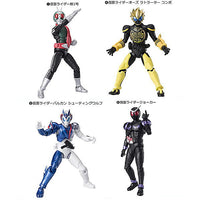 SHODO-XX DOUBLE CROSS Kamen Rider Part.4 [Assorted 4 type set  (1.Kamen Rider New 1/4.Kamen Rider OOO Ratorartar Combo/5.Kamen Rider Vulcan Shooting Wolf/6.Kamen rider joker)]
