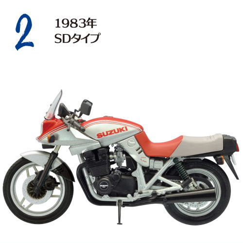 1/24 Vintage Bike Kit Vol.10 SUZUKI GSX1100S Katana [2.1983 SD type]
