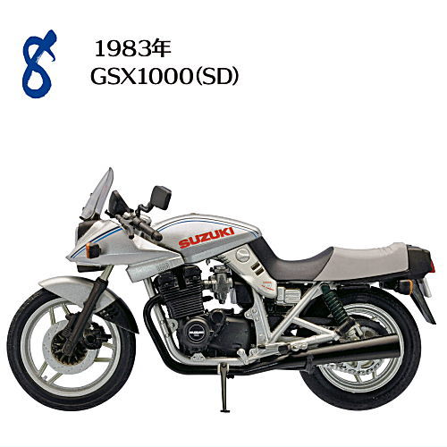 1/24 Vintage Bike Kit Vol.10 SUZUKI GSX1100S Katana [8.1983 GSX1000(SD)]
