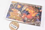 Nyanko daisenso Chocolate Wafers +3 [25.Flame Spirit King Mela Burning (Super Rare) (Hologram processing, gold foil stamping)]