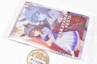 Umamusume Pretty Derby Twin Wafer 5th R [9.Nakayama Festa: character card(uniform)(Hologram & stamping)]