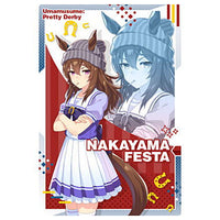 Umamusume Pretty Derby Twin Wafer 5th R [9.Nakayama Festa: character card(uniform)(Hologram & stamping)]