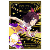 Umamusume Pretty Derby Twin Wafer 5th R [28.Nishino Flower: bromide card (embossed)]