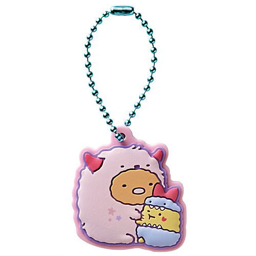 Sumikkogurashi Pukkuri Rubber Mascot Gummy Part.4 [3.Tonkatsu& Ebifurai no shippo]