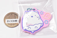 Sumikkogurashi Pukkuri Rubber Mascot Gummy Part.4 [7.Shirokuma (Ghost) (Glow in the Dark)]