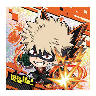 Niforamtion My Hero Academia Ultra Seal Wafer vol.02 [2.Katsuki Bakugo (Super Rare)]