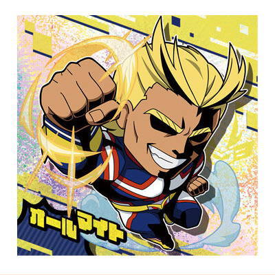 Niforamtion My Hero Academia Ultra Seal Wafer vol.02 [5.Allmight (Muscle Form) (Super Rare)]
