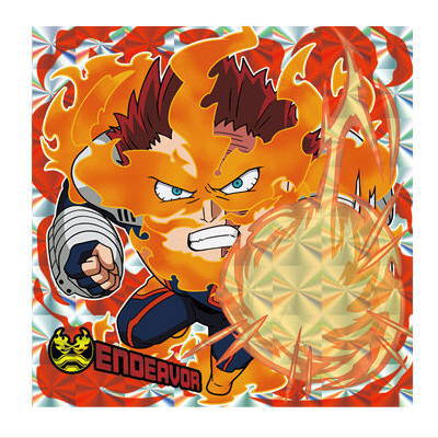 Niforamtion My Hero Academia Ultra Seal Wafer vol.02 [7.Endeavor (Ultra Rare)]