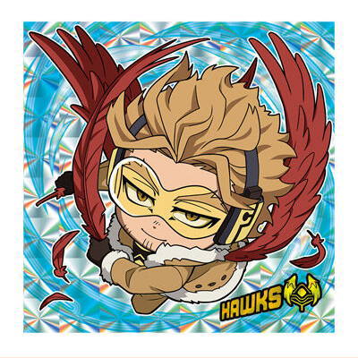 Niforamtion My Hero Academia Ultra Seal Wafer vol.02 [8.Hawks (Ultra Rare)]
