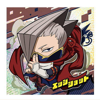 Niforamtion My Hero Academia Ultra Seal Wafer vol.02 [9.Edgeshot (Super Rare)]
