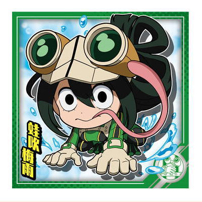 Niforamtion My Hero Academia Ultra Seal Wafer vol.02 [19.Tsuyu Asui (N – toysantajp