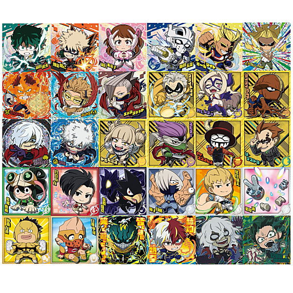 Niforamtion My Hero Academia Ultra Seal Wafer vol.02 [All 30 type set(Full Complete)]