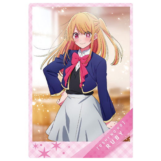 Oshi no Ko Wafer [17.Ruby  (character card)]