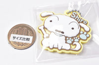 Crayon Shin-chan Pukkuri Rubber mascot [4.Shiro]