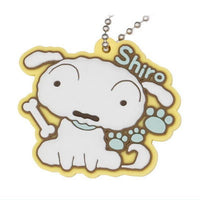 Crayon Shin-chan Pukkuri Rubber mascot [4.Shiro]