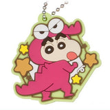 Crayon Shin-chan Pukkuri Rubber mascot [8.Waniyama Shin-chan]