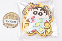 Crayon Shin-chan Pukkuri Rubber mascot [10.Shin-chan pajamas]