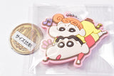 Crayon Shin-chan Pukkuri Rubber mascot [12.Shin-chan & Sunflower(A)]