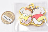 Crayon Shin-chan Pukkuri Rubber mascot [13.Shin-chan & Himawari(B)]