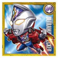 Ultraman seal wafer vol.3 [3.Ultraman Decker Flash & Guts Hawk(Rare)]