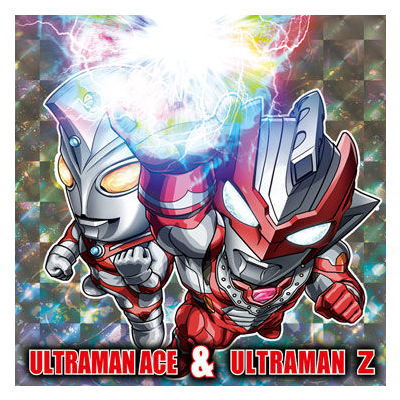 Ultraman seal wafer vol.3 [5.Ultraman Z Beta Smash & Ultraman Ace(Ultra rare)]