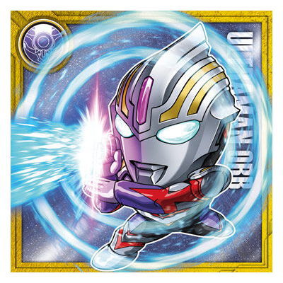 Ultraman seal wafer vol.3 [9.Ultraman Orb Spacium Zeperion(Rare)]