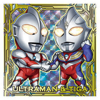 Ultraman seal wafer vol.3 [15.Ultraman & Tiga(Grand Rare)]