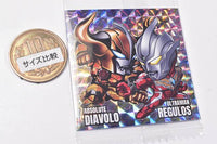 Ultraman seal wafer vol.3 [30.Ultraman Regulos VS Absolute Diavolo(Ultra rare)]