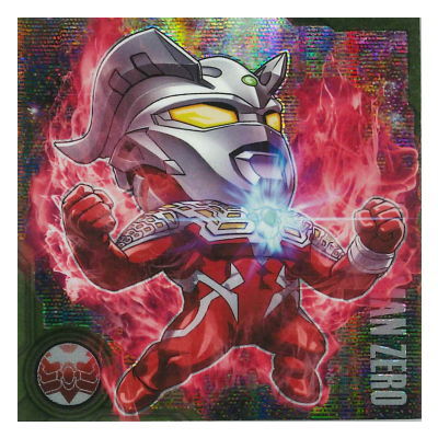 Ultraman seal wafer vol.3 [32.Secret 2:Ultraman Zero Wild Burst]