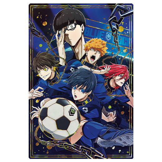 Bluelock wafers Part.2 [23.Visual rare card SR1 (Gold Foil stamped)]