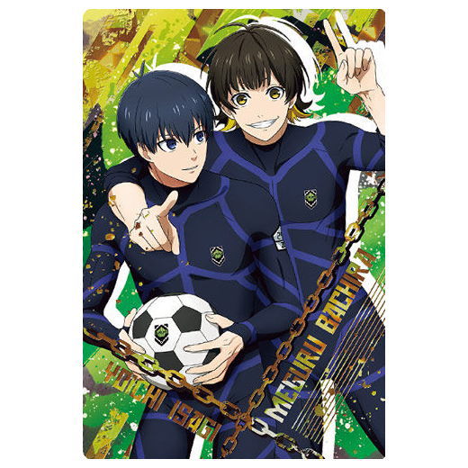 Bluelock wafers Part.2 [26.Visual rare card SR4 (Gold Foil stamped)]