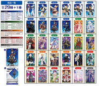 Fate/Grand Order Wafer Part.12 [All 30 type set(Full Complete)]