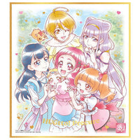 PreCure Shikishi ART 20th anniversary special 2 [9.HUGtto! PreCure (Gold foil stamped)]