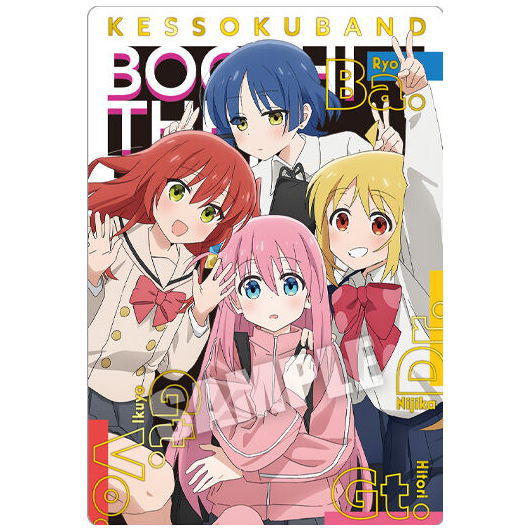 Bocchi the Rock! Wafer [25.Kessoku band (SPECIAL card) (Gold foil stamping specification)]