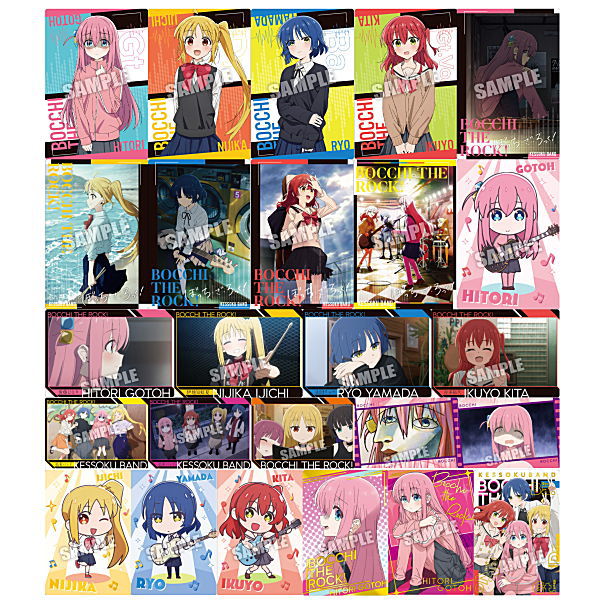 Bocchi the Rock! Wafer [All 25 type set (Full Complete)]