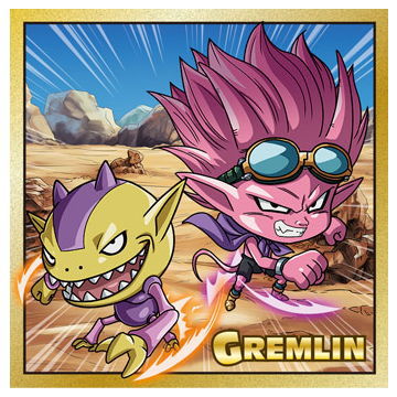 SAND LAND seal wafer [13.Gremlin(Rare)]