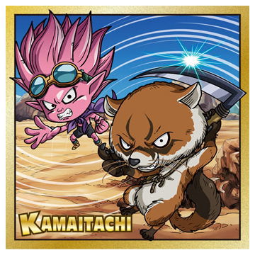 SAND LAND seal wafer [14.Kamaitachi(Rare)]