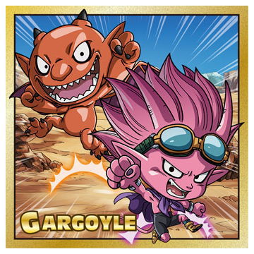 SAND LAND seal wafer [15.Gargoyle(Rare)]