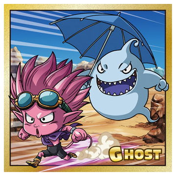 SAND LAND seal wafer [16.Ghost(Rare)]