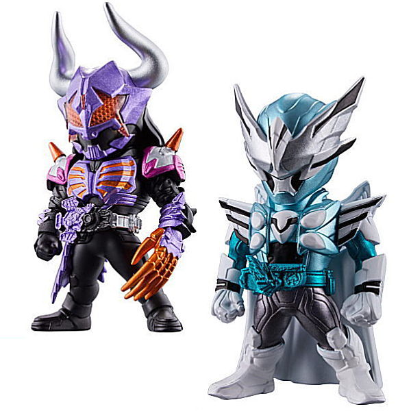 CONVERGE KAMEN RIDER 26 [Assorted 2 type set ((153) Kamen Rider Buffa Zombie Form/(154) Kamen Rider EvilytyLive)]