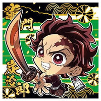 Niforamtion Kimetsu no Yaiba Deformed Style Sticker Wafer Part.10 [17.Tanjirou Kamado (Super rare)]